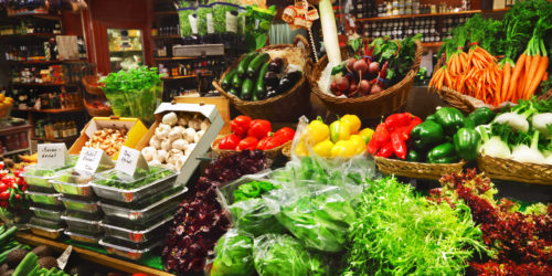Vegetables Vegetables at a market stall